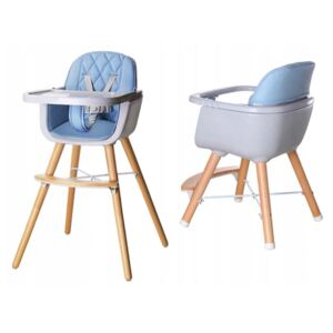 Vulpi Detská stolička na kŕmenie CardiLux Farba: modrá