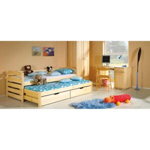 Dětská postel Token, masiv : Přírodní