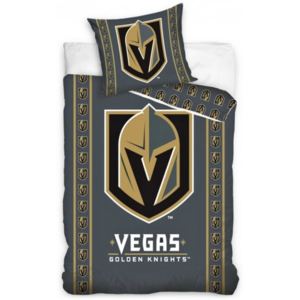 TipTrade · NHL - Hokejové obliečky Vegas Golden Knights - 100% bavlna Refoncé - 70x90 cm x 140x200 cm