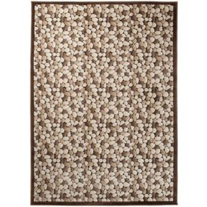 Kusový koberec Kamienky béžový, Velikosti 80x150cm