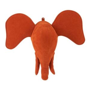 Slon oranžový hlava 3ks set závesná dekorácia KIDS COLOUR SPLASH