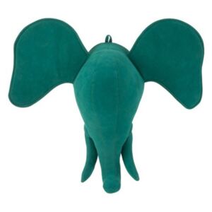 Slon zelený hlava 3ks set závesná dekorácia KIDS COLOUR SPLASH