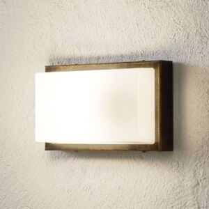 Nástenná lampa Babett E27 bez snímača/čierno-zlatá