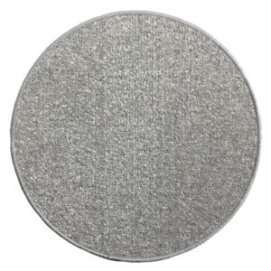 Vopi koberce Eton 2019-73 šedý koberec guľatý - 67x67 (průměr) kruh cm