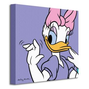 Obraz na plátne Disney Daisy Duck (Lilac) 40x40cm WDC95192