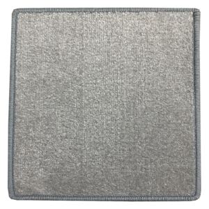 Betap koberce Kusový koberec Eton 2019-73 šedý štvorec - 80x80 cm