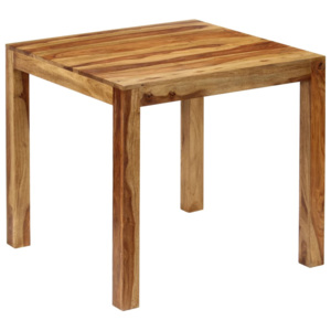 Jedálenský stôl, drevený masív sheesham 82x80x76 cm