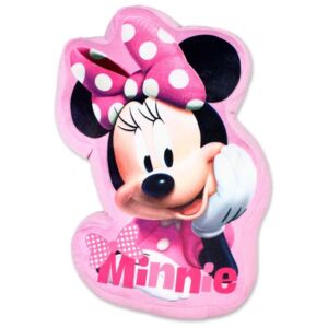 Setino · Tvarovaný 3D vankúšik Minnie Mouse • Disney - 37 x 29 cm