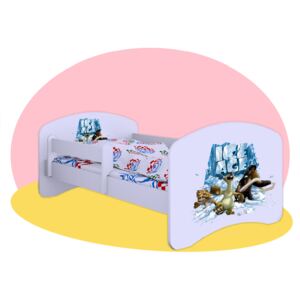 OR Doba ľadová - posteľ Hobby biela 140x70 Variant úložný box: S úložným boxom (+20 Eur)