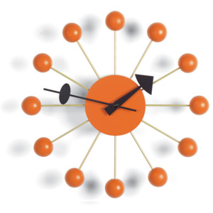 Vitra Hodiny Ball Clock, orange