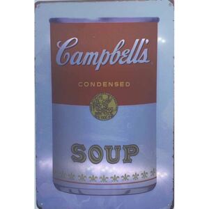Ceduľa Campbells soup 30cm x 20cm Plechová tabuľa