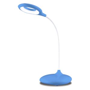 Ecolite VIPER LHZQ7 LED stolná lampa so stmievačom, modrá