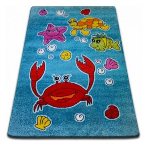 Detský kusový koberec Pod vodou modrý, Velikosti 160x220cm