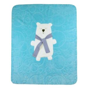 Detská deka Koala Polar Bear modrá