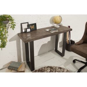 Sivý konferenčný stolík Iron Craft 40 x 115 cm – 50 mm »