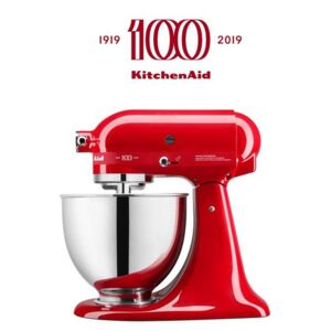 Kuchynský robot KitchenAid Artisan Queen of Hearts KSM180, vášnivá červená