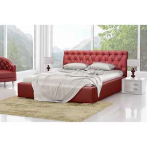 Čalúnená posteľ NARVE + matrac DE LUX, 160x200, madryt 160