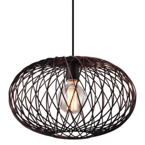[lux.pro]® Dekoratívna dizajnová design závesná lampa HT169906 - bronz (1 x E27)
