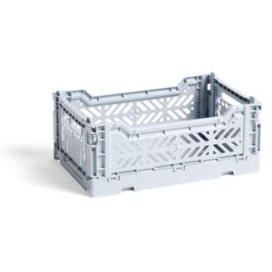 HAY Úložný box Crate S, ice blue