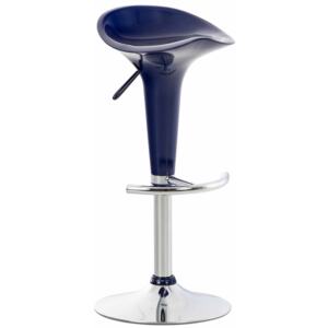 Plastová barová stolička Shine Farba Modrá