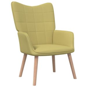 Relaxačná stolička 62x68,5x96 cm zelená látka