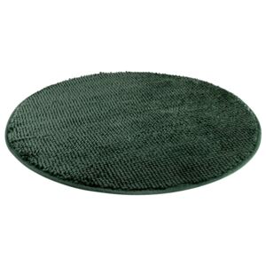 MIOMARE® Kúpeľňový koberec (okrúhly: Ø cca 70 cm, tmavozelená), tmavozelená, okrúhly: Ø cca 70 cm (100324825)