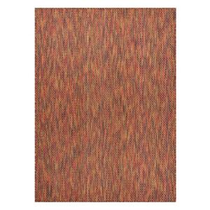 Koberec SIZAL FISY šnúrkový 20774 - melanž, červený - 80x150 cm