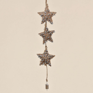 Závesná dekorácia Boltze Star Winter, 60 cm