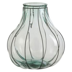 Váza modrá sklenená PUMPKIN SPICE