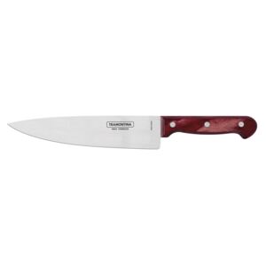 Univerzálny kuchynský nôž 20cm červený Tramontina POLYWOOD