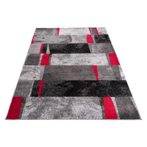 Kusový koberec Ringo sivočervený, Velikosti 80x150cm