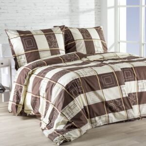 Bavlnená posteľná súprava Brownie štandardná dĺžka