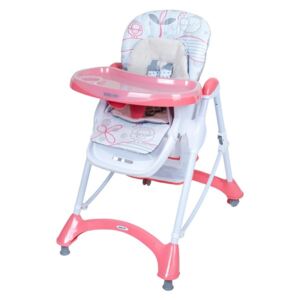 Jedálenská stolička Baby Mix pink