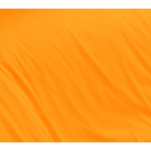 Oranžové saténové prestieradlo plachta bez gumy 140x230 cm
