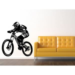 Samolepky na stenu - Downhill koleso - 60 x 70 cm - 498
