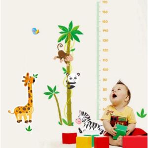 ZooYoo detská nálepka na stenu meter strom s pandou zvitok 60 x 90 cm