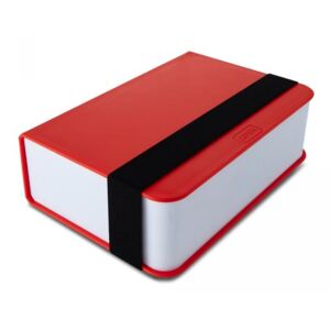 Desiatový box BLACK-BLUM Lunch Box Book, červený