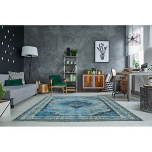Dizajnový koberec Levante 240x160cm modrý