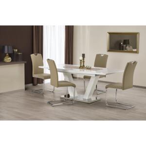 Luxusné jedálenský stôl Vindigo, biely
