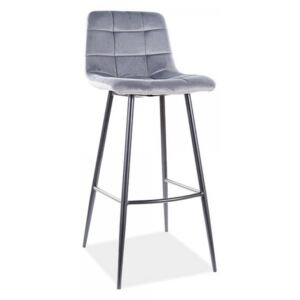 Barová stolička Mila II sivá
