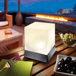 Solárna LED dekoračná kocka Esotec Mini Cube 102671