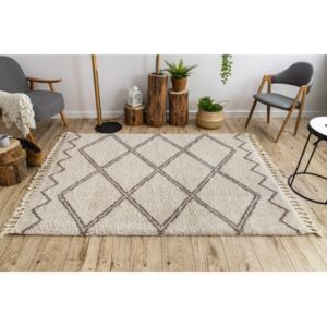 Koberec BERBER ASILA B5970 krém / braž Fredzle berber marokánsky - 120x170 cm