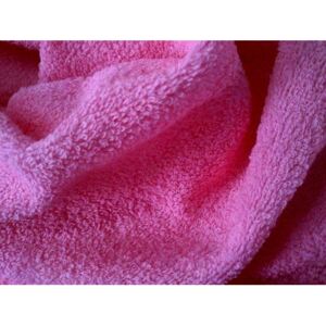 MAXMAX Froté plachta do postele 180x80 cm - tmavo ružové