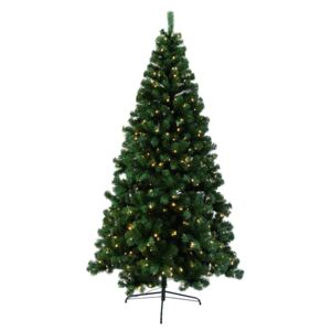 3D vianočný stromček so svetielkami, zelená, 180cm, LED300, CHRISTMAS TYP 5