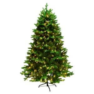 Vysokokvalitný FULL 3D vianočný stromček so svetielkami, zelená, 180cm, LED300, CHRISTMAS TYP 6