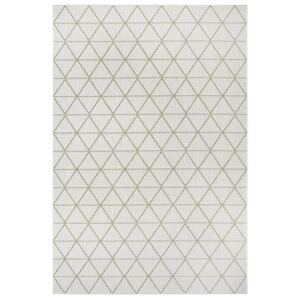 Hanse Home Collection koberce Kusový koberec Flatweave 104835 Cream/Green - 80x150 cm