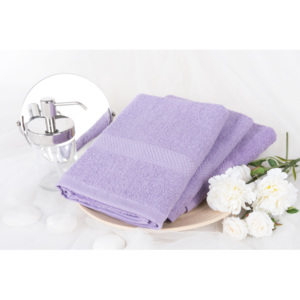 XPOSE ® Froté ručník VERONA - levandulová 50x90 cm