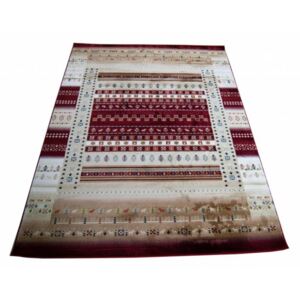 Luxusný kusový koberec Gabba červený, Velikosti 80x150cm