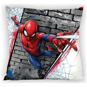Faro · Návliečka na vankúš Spiderman - 100% bavlna - 40 x 40 cm