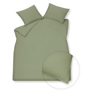 Vandyck Luxusní bavlněné povlečení VANDYCK Washed Cotton Smoke Green - 140x200 / 70x90 cm